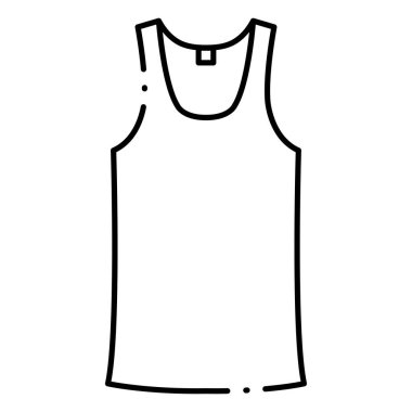 beyaz arkaplanda izole edilmiş siyah t-shirt simgesi