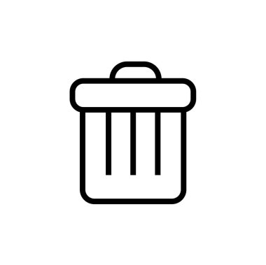 Çöpün vektör illüstrasyonu