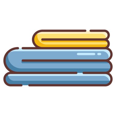 Web için bir çizgi film karakterinin vektör çizimi