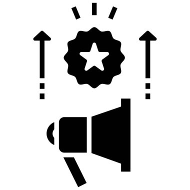 Seo ve pazarlama simgelerinin vektör illüstrasyonu