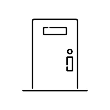 Kapının vektör illüstrasyonu 