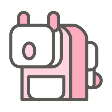 Kahve ağı ikonu. Vektör illüstrasyonu 