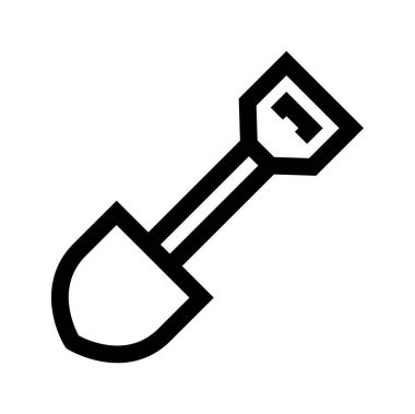 Anahtar simgesi vektör illüstrasyonu