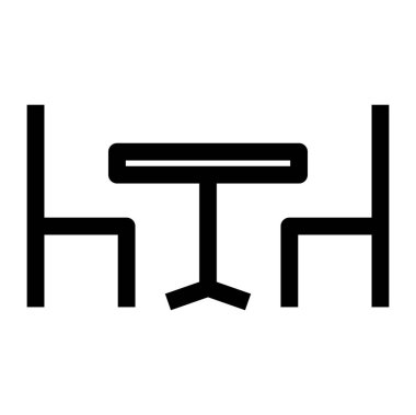 tablo, simge, vektör illüstrasyonu 