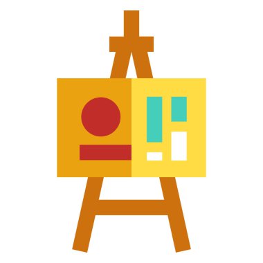 iş, simge, vektör illüstrasyonu 