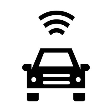 araba servis simgesi vektör illüstrasyonu