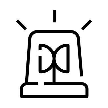 Alarm Ağı simgesi, vektör illüstrasyonu  