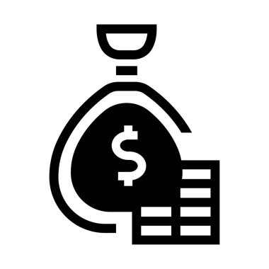 iş, simge, vektör illüstrasyonu 