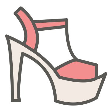 Ayakkabı ağı simgesi. Vektör illüstrasyonu 