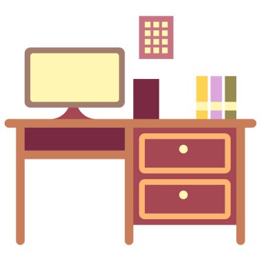 bilgisayar simgesi, vektör illüstrasyonu