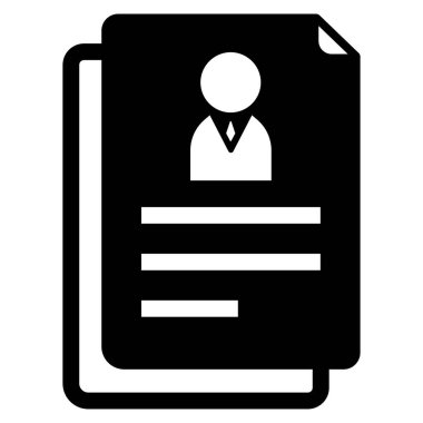 Kişisel katalog vektör simgesi. biçim iki renkli düz sembol, gri ve cyan renkler, yuvarlak açılar, beyaz