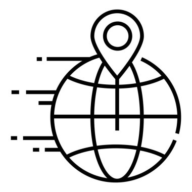 genel ağ vektör simgesi