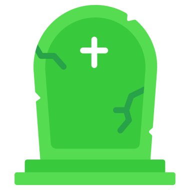 tomb web simgesi, vektör illüstrasyonu 