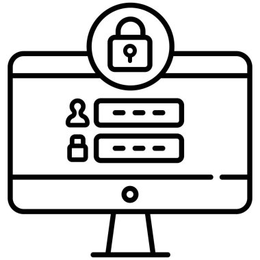 E-öğrenme düz ikon vektör çizimi