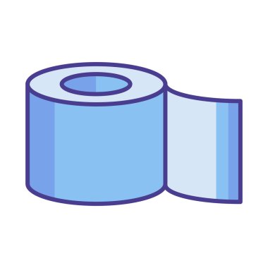 İzole edilmiş tek bir suşi simgesinin vektör çizimi