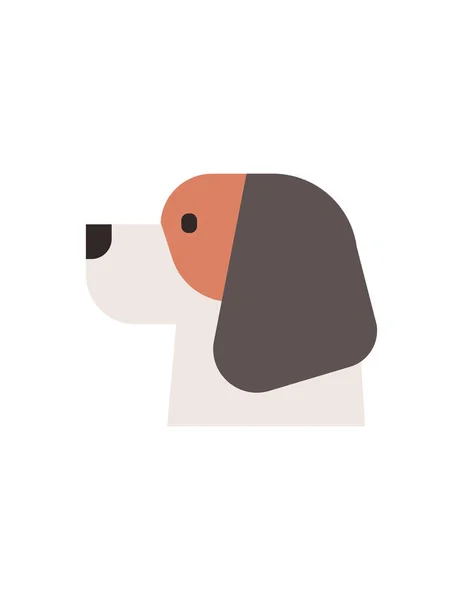 Hund Symbol Vektorillustration — Stockvektor