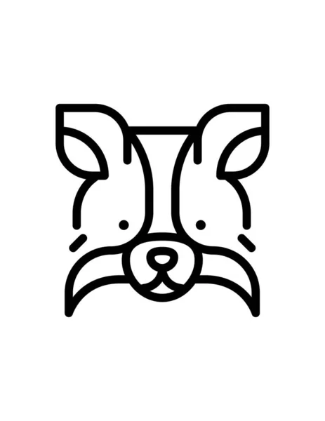 Vektor Illustration Hund — Stock vektor