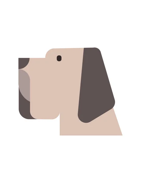 Perro Icono Ilustración Vectorial — Vector de stock