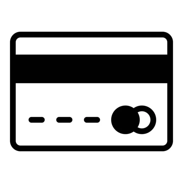 Kreditkarten Vektor Symbol — Stockvektor