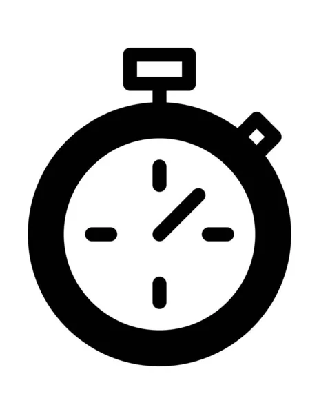 Stopwatch Icon Vector Illustration — Stock Vector