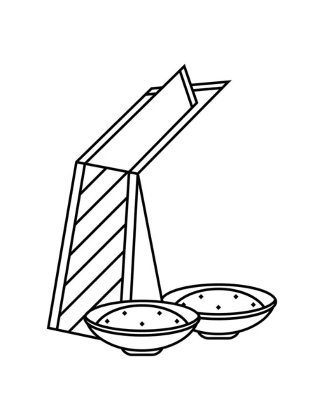 Vektor Illustration Segelbåt — Stock vektor