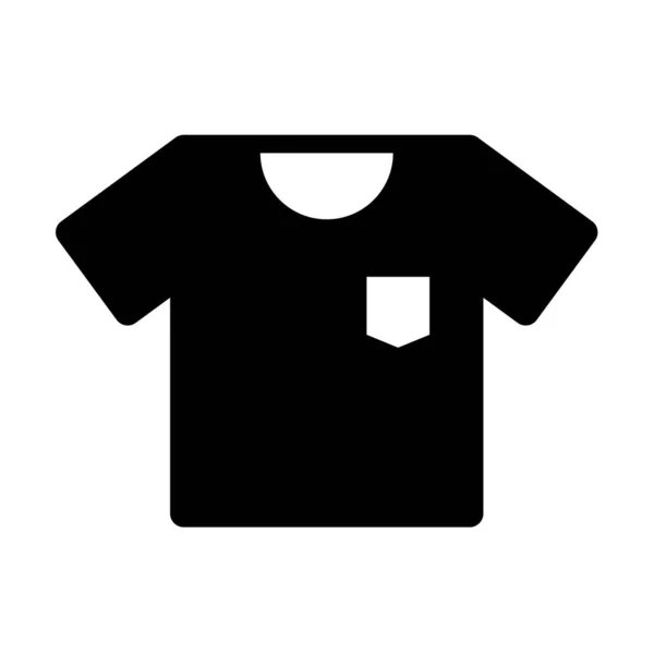 Shirt Web Icon Vector Illustration — Stock Vector