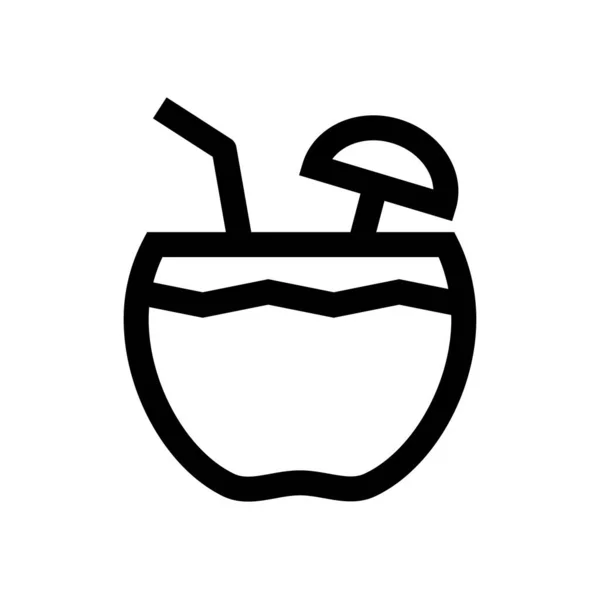 Trinken Web Symbol Vektorillustration — Stockvektor