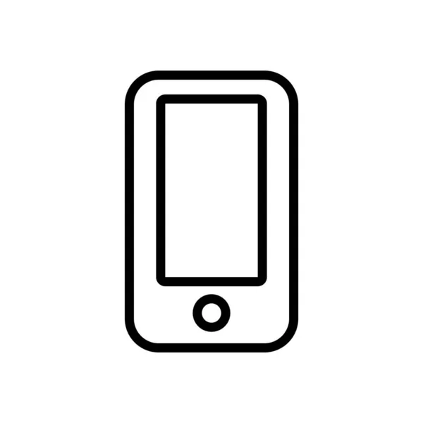 携帯電話のアイコンベクトル図グラフィックデザイン — ストックベクタ