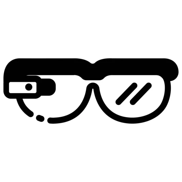 Glasses Icon Vector Illustration — Stock Vector