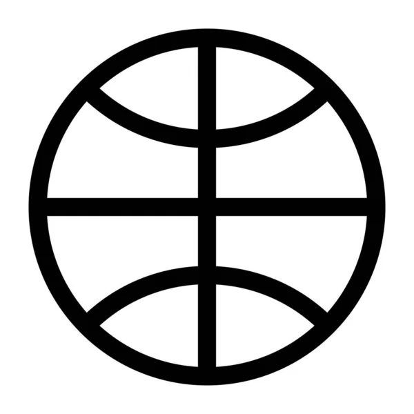 Basketball Vektor Symbol — Stockvektor