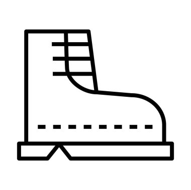 spor simgesinin çizgi sanat vektörü çizimi