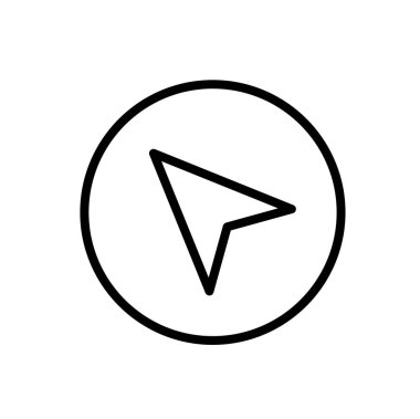 imleç simgesi, vektör illüstrasyonu