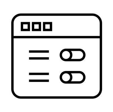 seo modern simgesinin vektör illüstrasyonu