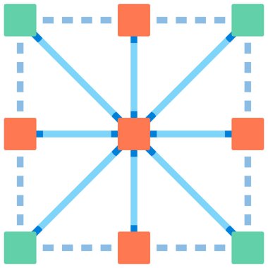 farklı okların düz tasarımı