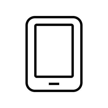 akıllı telefon simgesi vektör illüstrasyonu