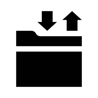iş web simgesi. Vektör illüstrasyonu 