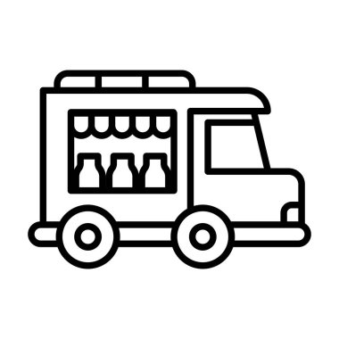 servis simgesi vektör illüstrasyonu 