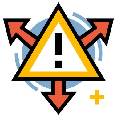 uyarı işareti vektör illüstrasyonu