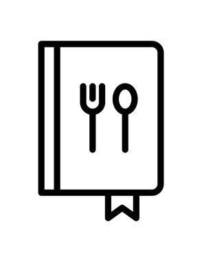 menü simgesi vektör illüstrasyonu