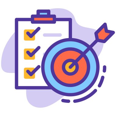 seo ve pazarlama çizgi vektör simgeleri