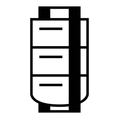 pil vektör illüstrasyonu