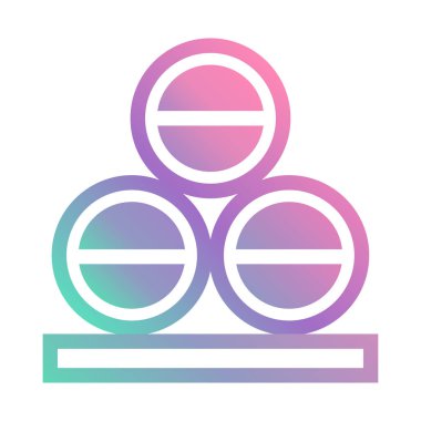 bira, ikon, vektör illüstrasyonu  