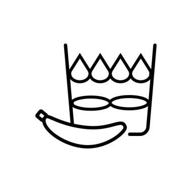 Beyaz arka planda izole edilmiş basit bir taç simgesi. Patriot sembolü vektör illüstrasyonu