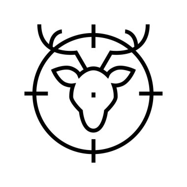Boğa ikonu vektör illüstrasyonu