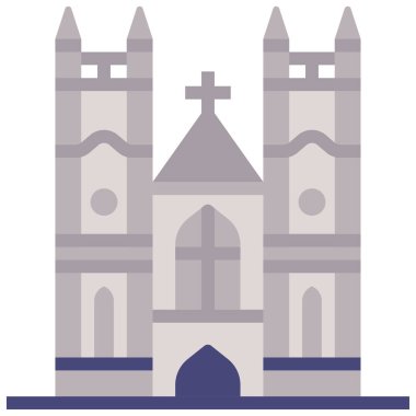 Bir kalenin vektör illüstrasyonu