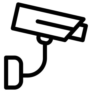 izleme ve teknoloji çizgisi vektör simgesi.