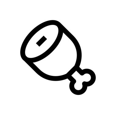 Et simgesinin vektör illüstrasyonu