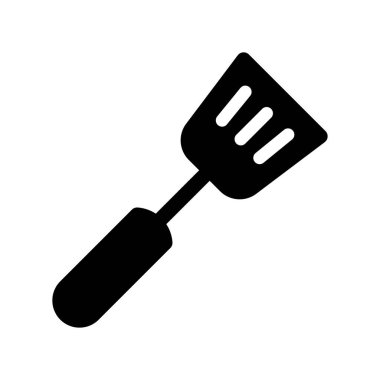 çatal ve kaşık simgesi vektörü