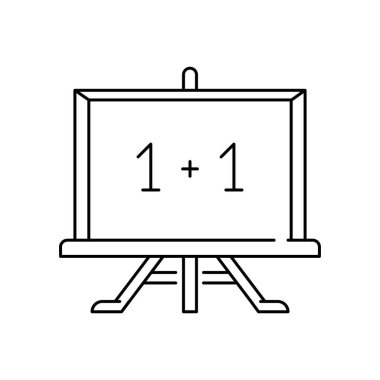 Tahta düz simge vektör illüstrasyonu