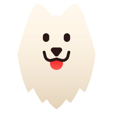 Şirin bir kedinin vektör çizimi